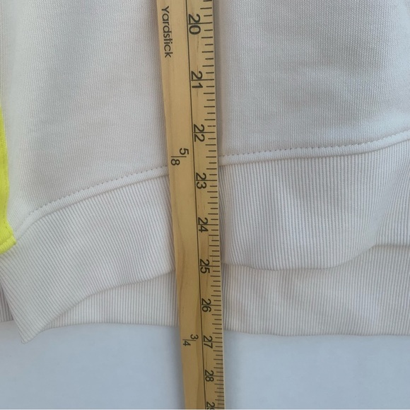 Puma Women’s Lemlem Oversized Fleece Hoodie Size Large Ghost/Pepper - Picture 13 of 16